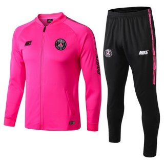 Survetement Paris Saint Germain 2019 2020 Rose Noir Pas Cher