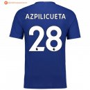 Maillot Chelsea Domicile Azpilicueta 2017 2018 Pas Cher