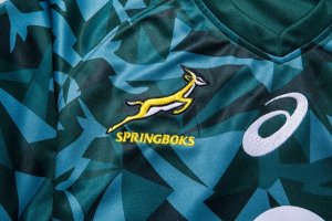 Maillot Afrique du Sud Domicile 2018 Vert Pas Cher