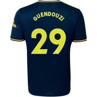 Maillot Arsenal NO.29 Guendouzi Third 2019 2020 Bleu Pas Cher Maillot Arsenal NO.29 Guendouzi Third 2019 2020 Bleu Pas Cher