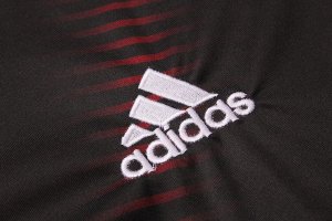 Entrainement Manchester United Ensemble Complet 2018 2019 Rouge Noir Pas Cher