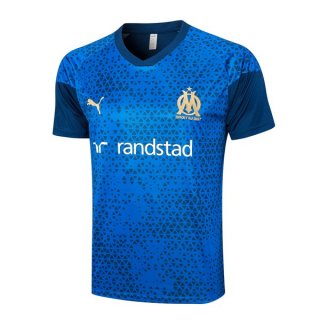 Maillot Entrainement Marseille 2024 Bleu Maillot Entrainement Marseille 2024 Bleu