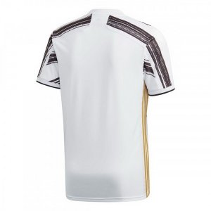 Maillot Juventus Domicile 2020 2021 Blanc Noir Pas Cher