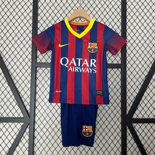 Maillot Barcelone Domicile Retro Enfant 2013 2014 Maillot Barcelone Domicile Retro Enfant 2013 2014