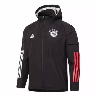 Coupe Vent Bayern Munich 2020 2021 Noir Rouge Pas Cher