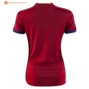 Maillot Espagne Femme Domicile 2016 Pas Cher