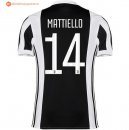 Maillot Juventus Domicile Mattiello 2017 2018 Pas Cher