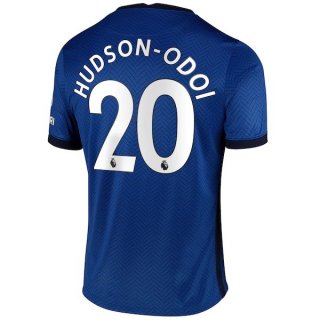 Maillot Chelsea NO.20 Hudson Odoi Domicile 2020 2021 Bleu Pas Cher