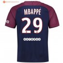 Maillot Paris Saint Germain Domicile Mbappe 2017 2018 Pas Cher