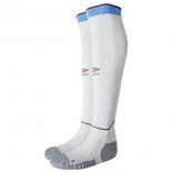 Chaussette West Ham United Domicile 2018 2019 Blanc Pas Cher