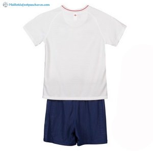 Maillot Angleterre Domicile Enfant Ensemble 2018 Blanc Pas Cher