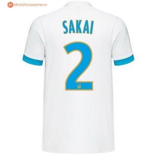 Maillot Marseille Domicile Sakai 2017 2018 Pas Cher