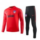 Survetement Enfant Atlético de Madrid 2019 2020 Rouge Noir Bleu Pas Cher