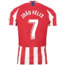 Thailande Maillot Atlético de Madrid NO.7 João Félix Domicile 2019 2020 Rouge