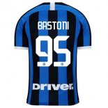 Maillot Inter Milan NO.95 Bastoni Domicile 2019 2020 Bleu