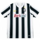 Thailande Maillot Juventus Domicile Retro 2011 2012 Noir Blanc Pas Cher