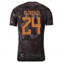 Maillot AS Roma Domicile Florenzi 2017 2018 Pas Cher