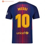 Maillot Barcelona Domicile Messi 2017 2018 Pas Cher