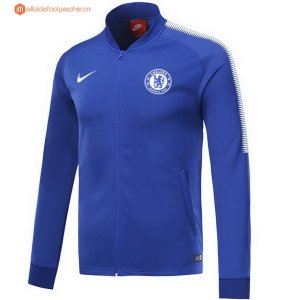 Survetement Chelsea 2017 2018 Bleu Marine Pas Cher