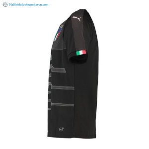 Maillot Italie Gardien 2018 Noir Pas Cher