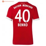 Maillot Bayern Munich Domicile Benko 2017 2018 Pas Cher