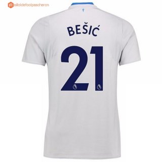 Maillot Everton Exterieur Besic 2017 2018 Pas Cher