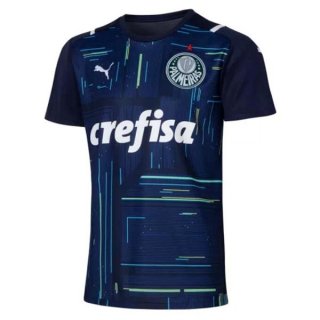 Thailande Maillot Palmeiras Gardien 2021 2022 Bleu Pas Cher