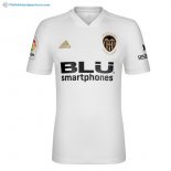 Maillot Valencia Domicile 2018 2019 Blanc Pas Cher