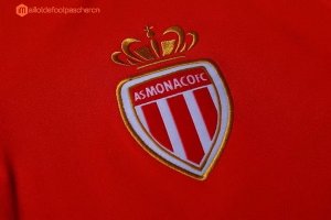 Survetement AS Monaco 2017 2018 Rouge B Pas Cher