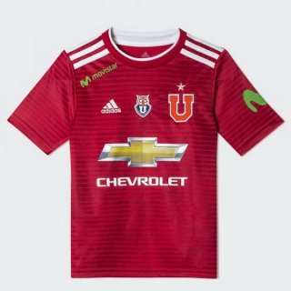 Maillot Universidad De Chili Exterieur 2018 2019 Rouge Pas Cher