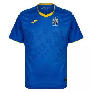 Thailande Maillot Ukraine Exterieur 2021 Bleu Thailande Maillot Ukraine Exterieur 2021 Bleu