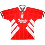 Maillot Liverpool Domicile Retro 1993 1995 Rouge Pas Cher