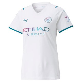 Maillot Manchester City Exterieur Femme 2021 2022 Pas Cher