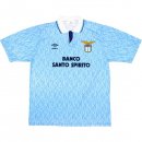 Maillot Lazio Domicile Retro 1991 1992 Bleu Clair Pas Cher