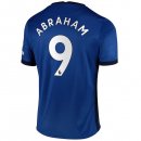 Maillot Chelsea NO.9 Abraham Domicile 2020 2021 Bleu Pas Cher