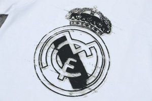 Entrainement Real Madrid Ensemble Complet 2019 2020 Blanc Bleu Pas Cher