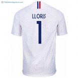 Maillot France Exterieur Lloris 2018 Blanc Pas Cher