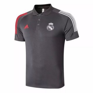 Polo Real Madrid 2020 2021 Marron Pas Cher Polo Real Madrid 2020 2021 Marron Pas Cher