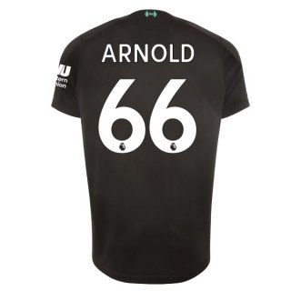 Maillot Liverpool NO.66 Arnold Third 2019 2020 Noir Pas Cher Maillot Liverpool NO.66 Arnold Third 2019 2020 Noir Pas Cher