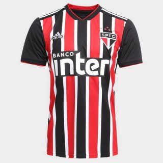 Maillot São Paulo Exterieur 2018 2019 Rouge Pas Cher