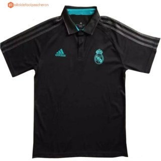 Polo Real Madrid 2017 2018 Noir Pas Cher