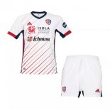 Maillot Cagliari Calcio Exterieur Enfant 2020 2021 Blanc Pas Cher