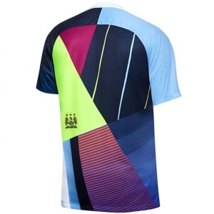 Maillot Manchester City Édition Commémorative 2019 2020 Bleu Clair Pas Cher