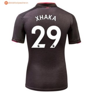 Maillot Arsenal Third Xhaka 2017 2018 Pas Cher