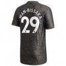 Maillot Manchester United NO.29 Wan Bissaka Exterieur 2020 2021 Noir Pas Cher