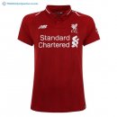 Maillot Liverpool Domicile Femme 2018 2019 Rouge Pas Cher