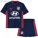 Maillot Lyon Exterieur Enfant 2018 2019 Bleu Pas Cher