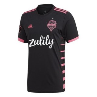 Maillot Seattle Sounders Exterieur 2019 2020 Noir Pas Cher