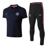 Polo Paris Saint Germain Ensemble Complet 2018 2019 Bleu Pas Cher