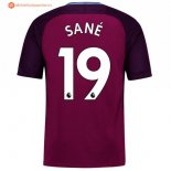 Maillot Manchester City Exterieur Sane 2017 2018 Pas Cher